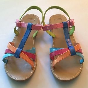 Gymboree Youth Rainbow Cabana Multi Sz 1 Sandal